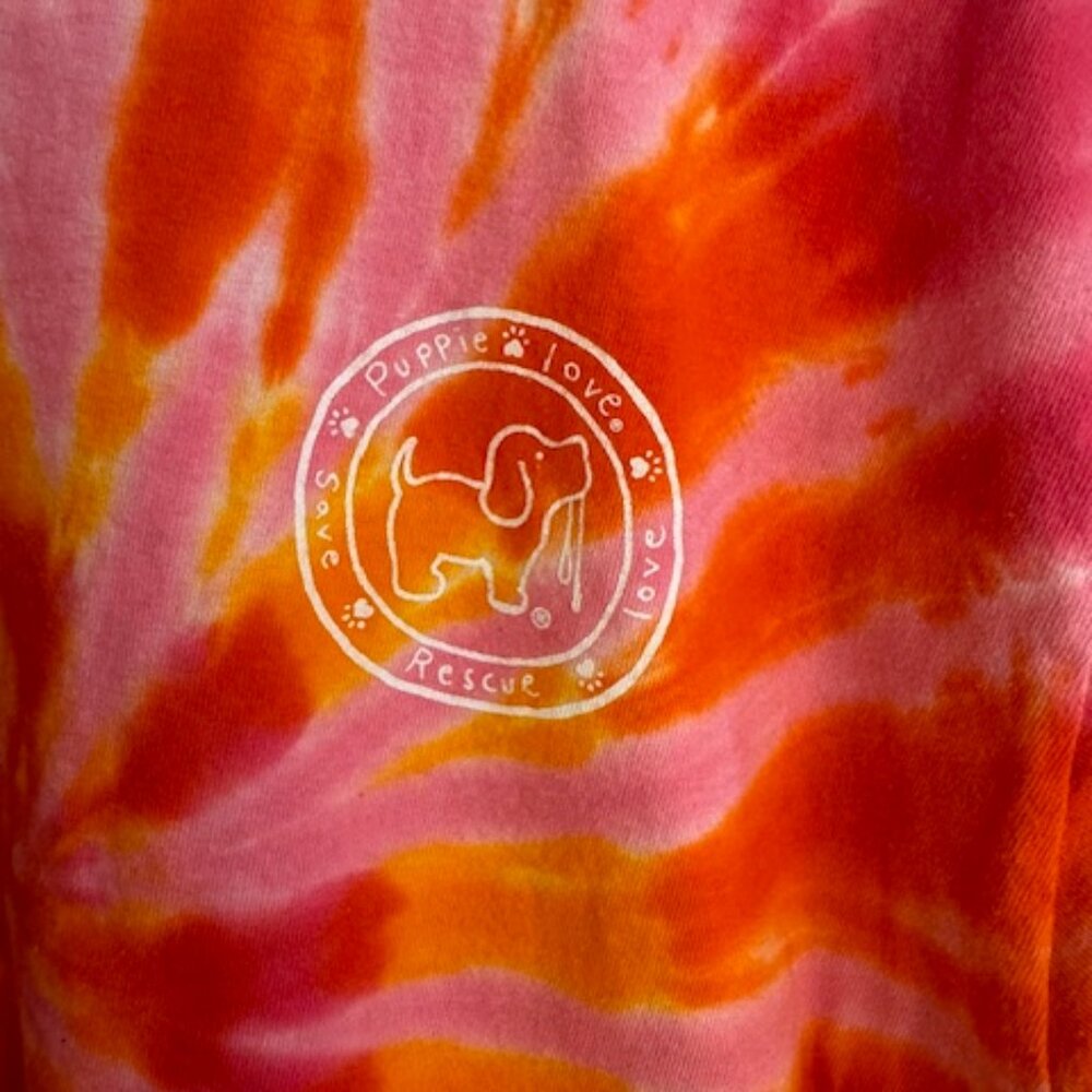 Puppy Love Tie Dye TShirt EUC - Picture 3 of 3